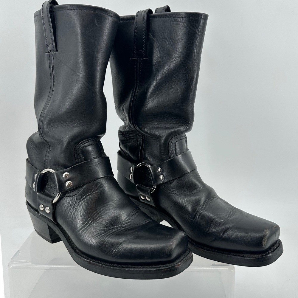 Frye Harness Boots Biker Engineering Heritage Motorcycle USA Mens 9.5 77300